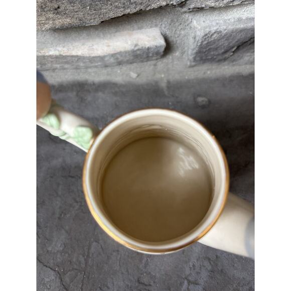 Lenox Petal And Pearls Bluebird Bud Vase Watering Can 5” Porcelain Cottagecore - Picture 8 of 11